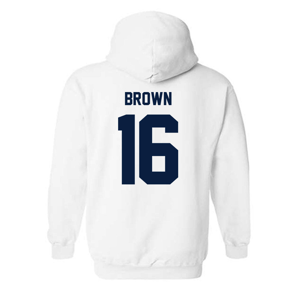 Georgia Southern - NCAA Football : Ahmad Brown - Classic Fashion Shersey Hooded Sweatshirt-1