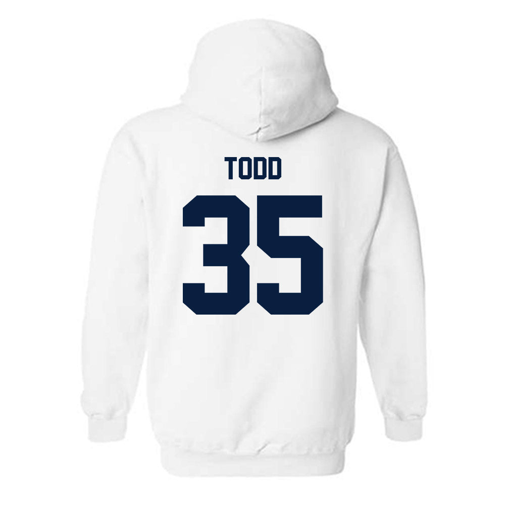 Georgia Southern - NCAA Football : Taeo Todd - Classic Fashion Shersey Hooded Sweatshirt-1