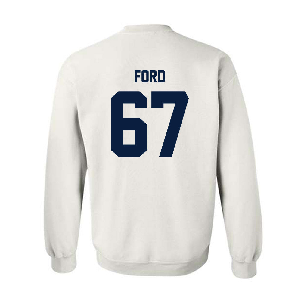 Georgia Southern - NCAA Football : Josh Ford - Classic Fashion Shersey Crewneck Sweatshirt-1