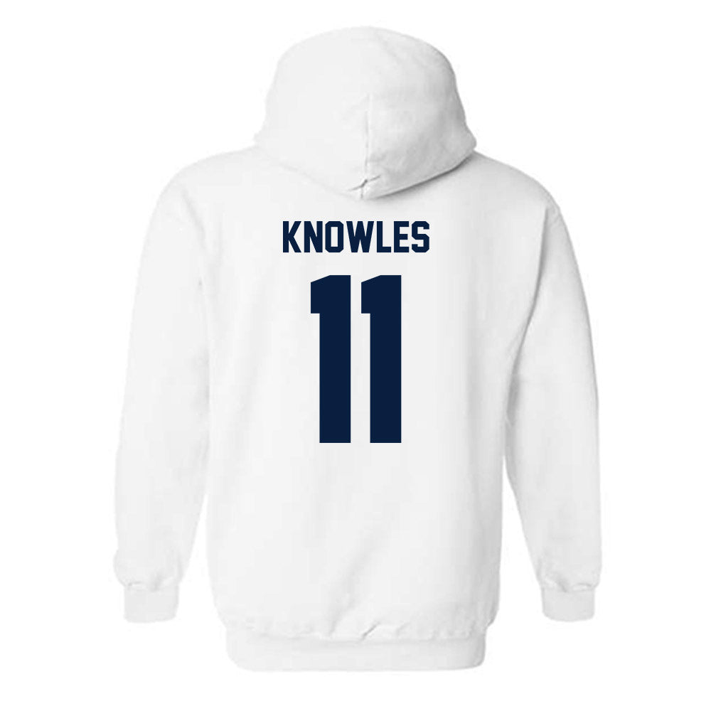 Georgia Southern - NCAA Women's Volleyball : Kayla Knowles - Classic Fashion Shersey Hooded Sweatshirt-1