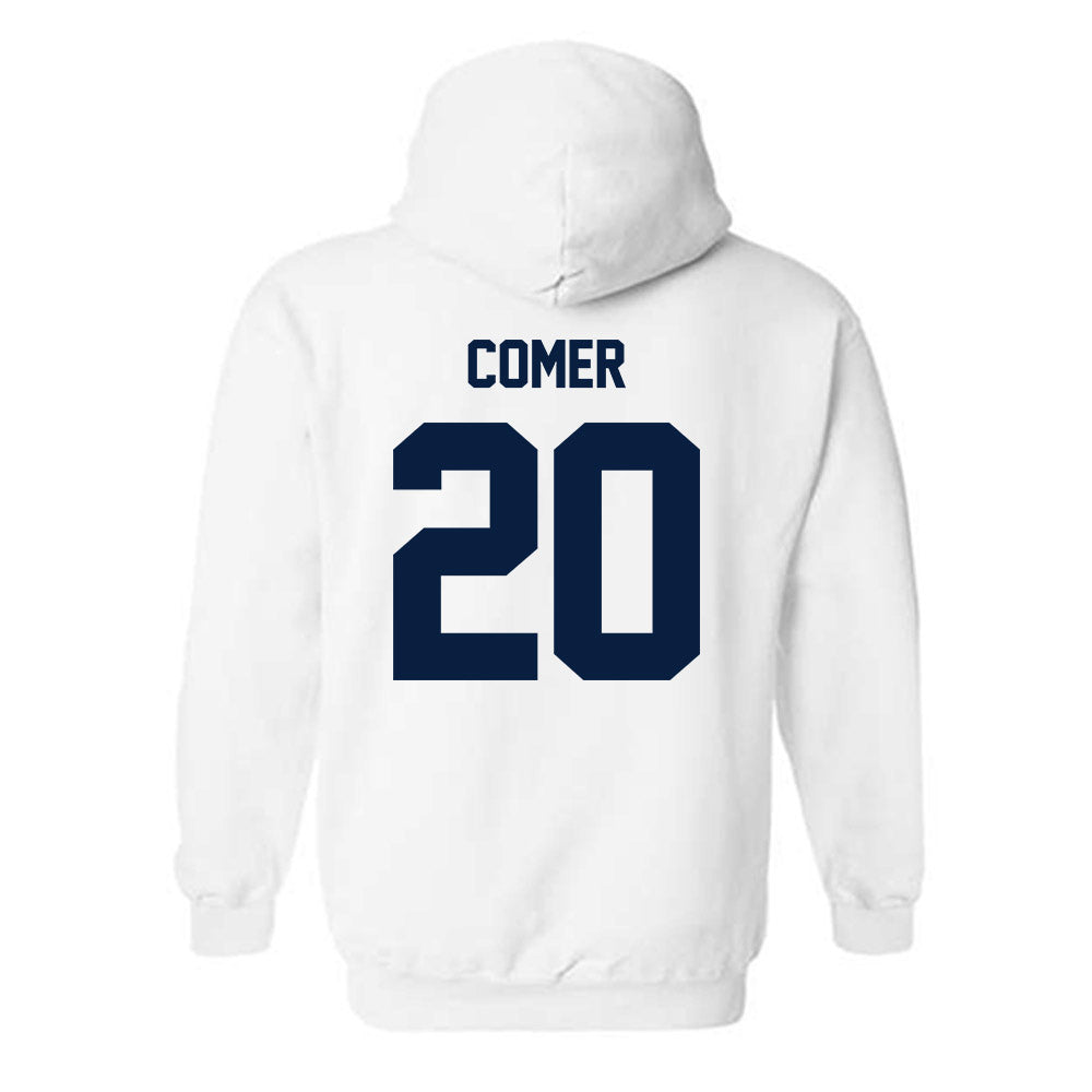 Georgia Southern - NCAA Women's Soccer : Addison Comer - Classic Fashion Shersey Hooded Sweatshirt-1