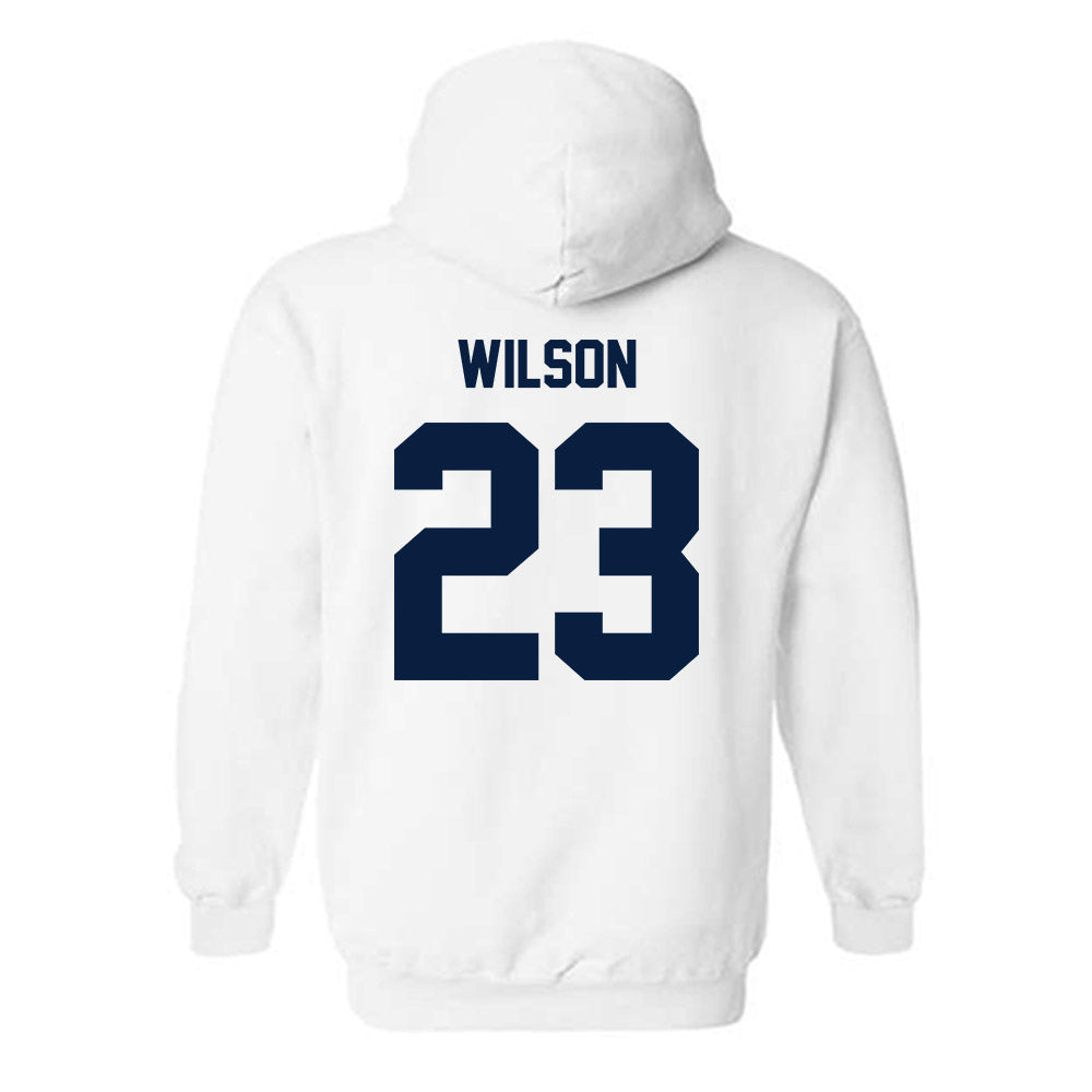 Georgia Southern - NCAA Men's Soccer : Ty Wilson - Classic Fashion Shersey Hooded Sweatshirt-1