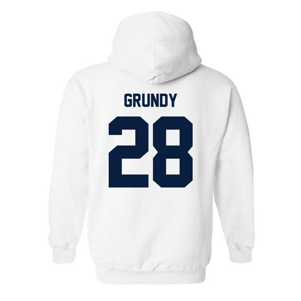 Georgia Southern - NCAA Baseball : Kade Grundy - Classic Fashion Shersey Hooded Sweatshirt-1
