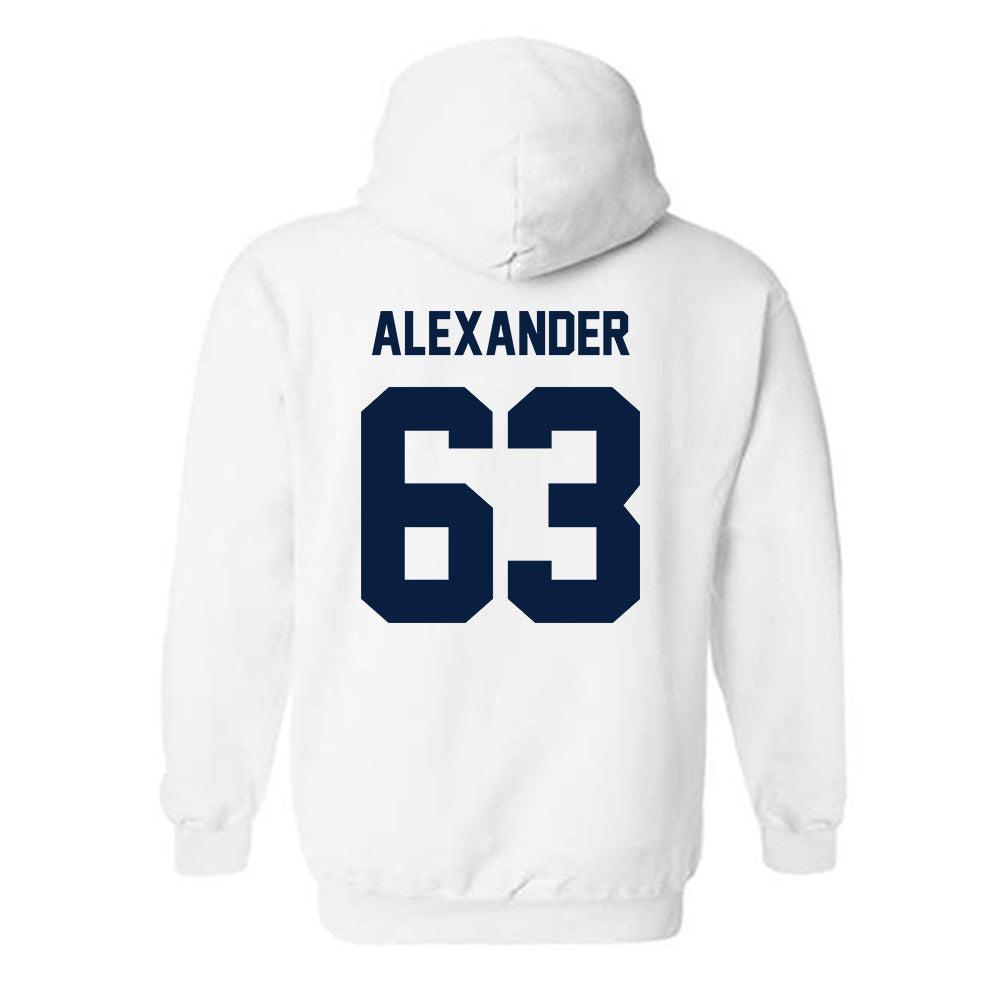 Georgia Southern - NCAA Football : Colin Alexander - Classic Fashion Shersey Hooded Sweatshirt-1