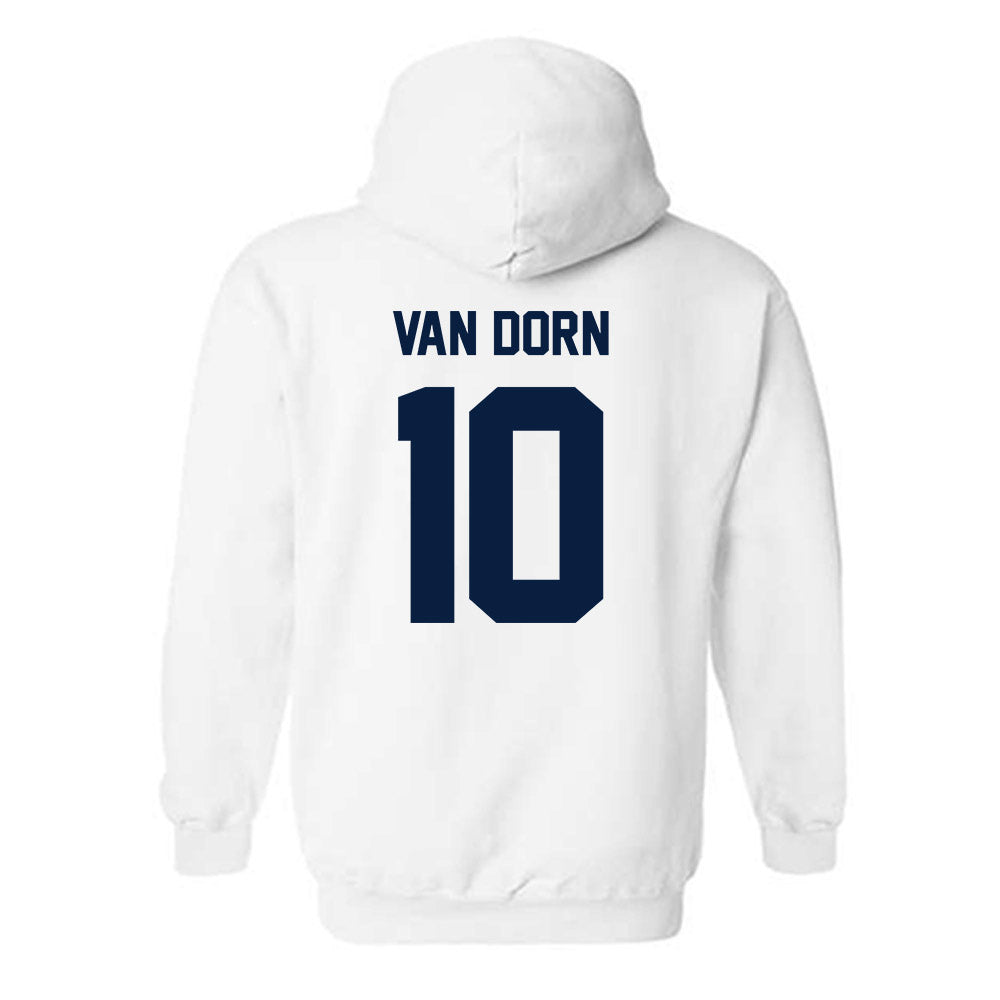 Georgia Southern - NCAA Men's Basketball : Sean Van Dorn - Classic Fashion Shersey Hooded Sweatshirt-1