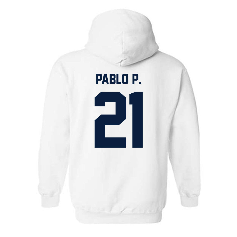 Georgia Southern - NCAA Men's Soccer : Pablo Portero - Classic Fashion Shersey Hooded Sweatshirt-1