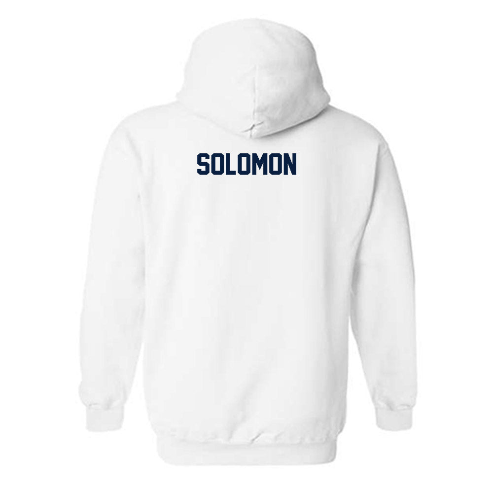 Georgia Southern - NCAA Women's Track & Field : Myzhane Solomon - Classic Fashion Shersey Hooded Sweatshirt-1