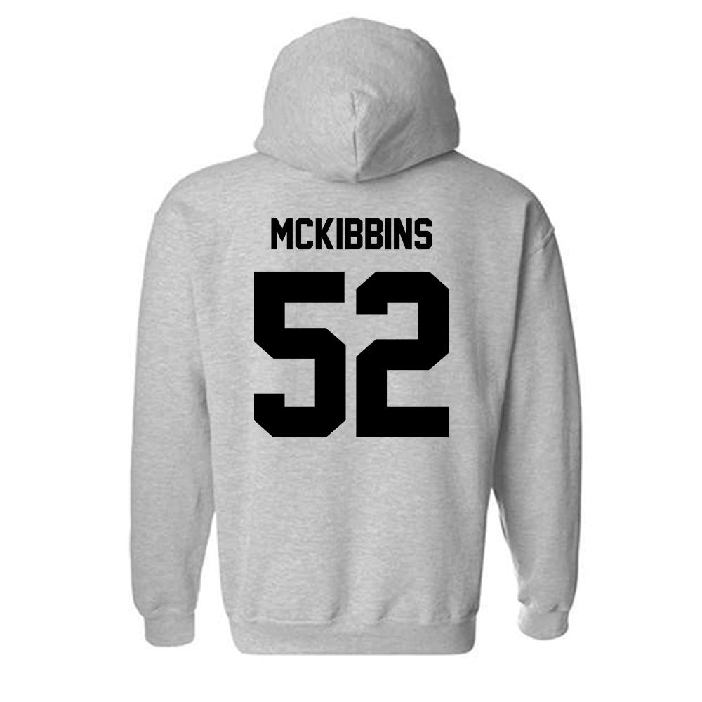 Georgia Southern - NCAA Football : Tayvian Mckibbins - Classic Fashion Shersey Hooded Sweatshirt-1