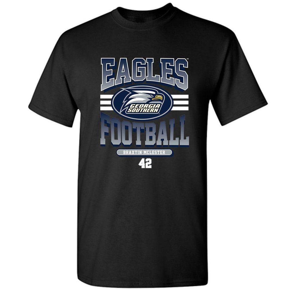Georgia Southern - NCAA Football : Braxtin Mclester - Classic Fashion Shersey T-Shirt-0
