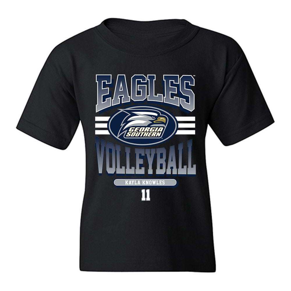 Georgia Southern - NCAA Women's Volleyball : Kayla Knowles - Classic Fashion Shersey Youth T-Shirt-0