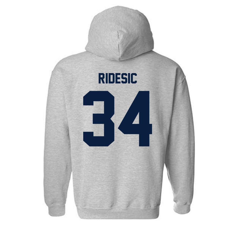 Georgia Southern - NCAA Men's Basketball : Pavle Ridesic - Classic Fashion Shersey Hooded Sweatshirt-1