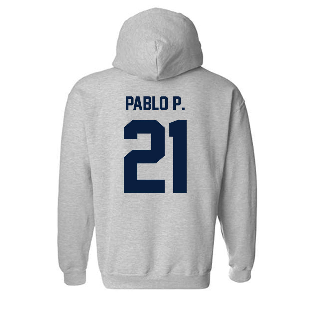 Georgia Southern - NCAA Men's Soccer : Pablo Portero - Classic Fashion Shersey Hooded Sweatshirt-1