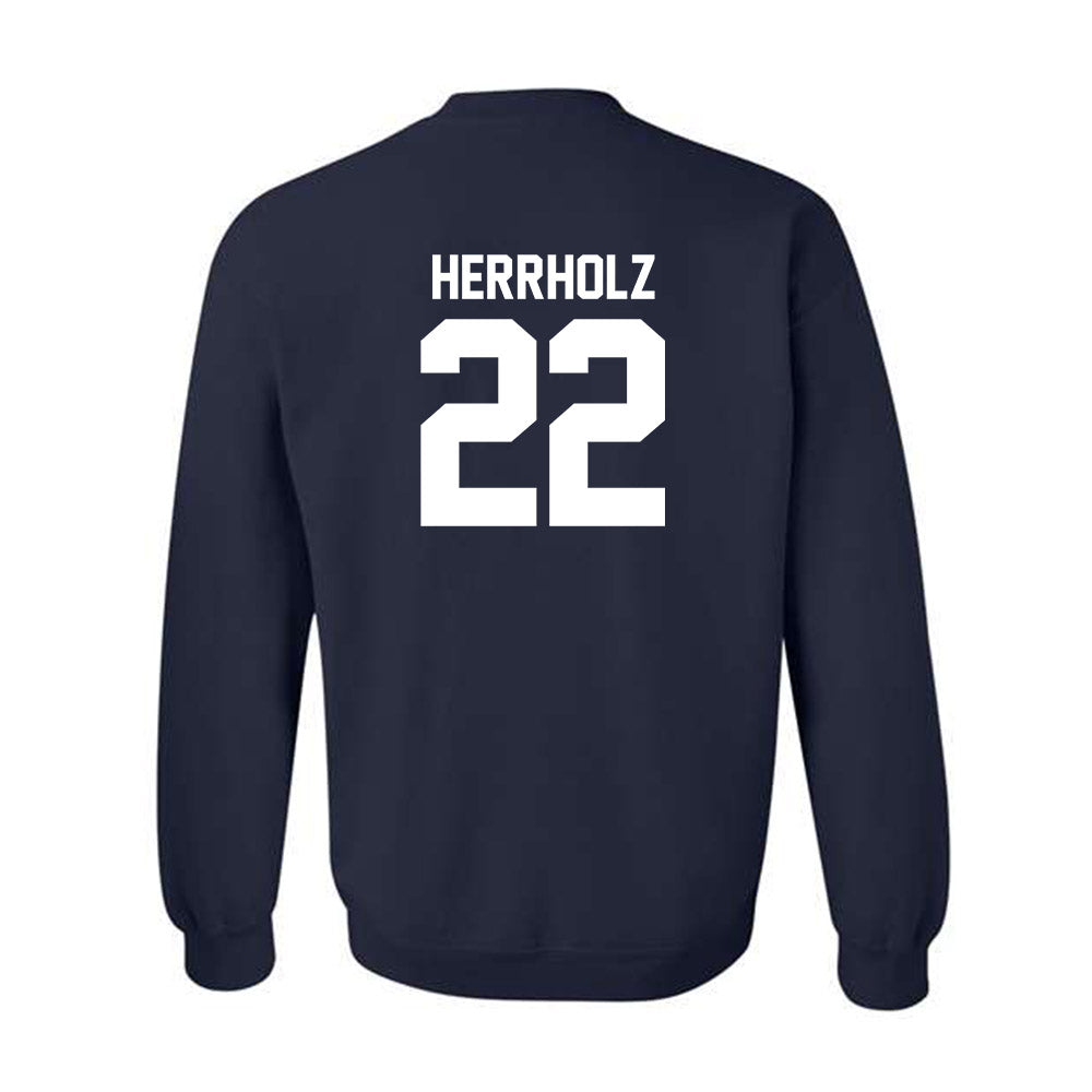 Georgia Southern - NCAA Baseball : Jp Herrholz - Classic Shersey Crewneck Sweatshirt-1