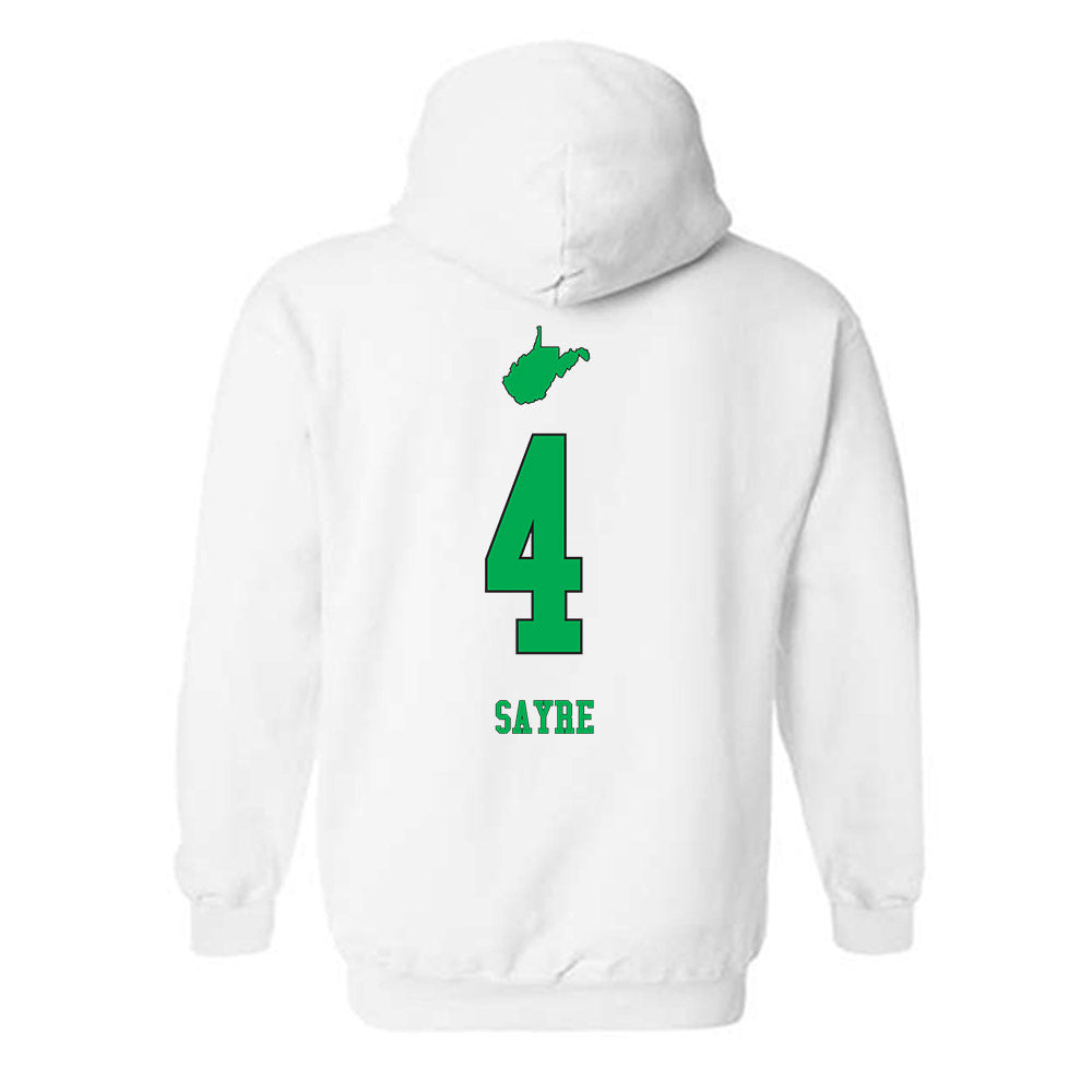 Marshall - NCAA Women's Volleyball : Emma Sayre - Generic Shersey Hooded Sweatshirt
