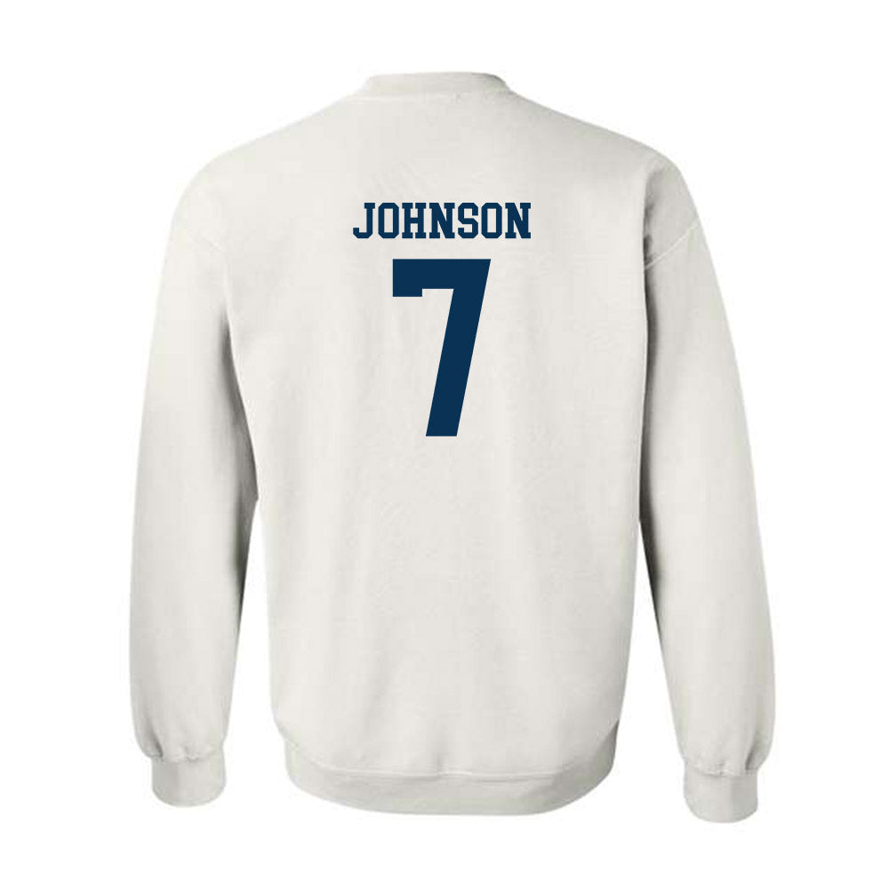 Old Dominion - NCAA Baseball : Will Johnson - Classic Shersey Crewneck Sweatshirt-1