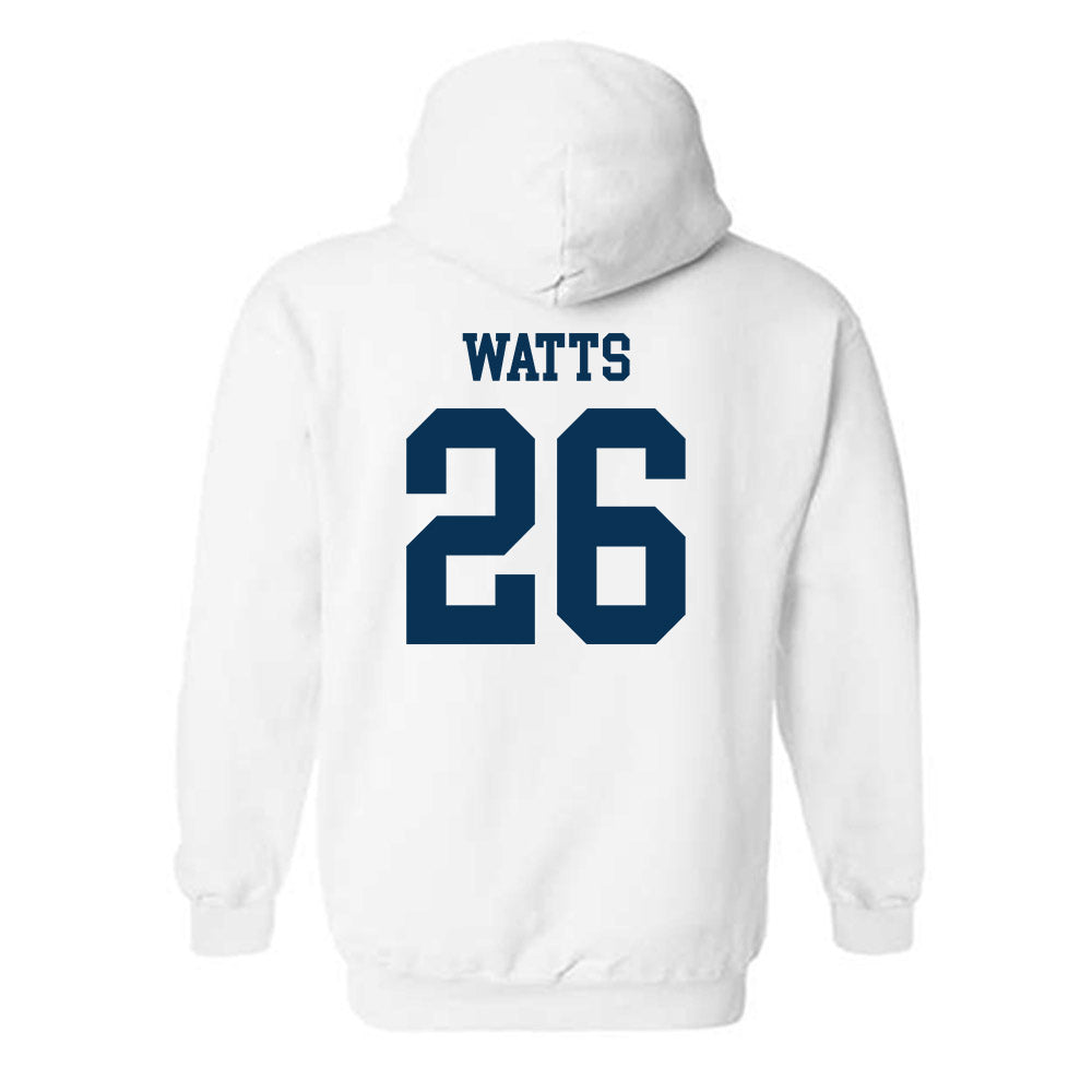 Old Dominion - NCAA Football : Justin Watts - Classic Shersey Hooded Sweatshirt-1