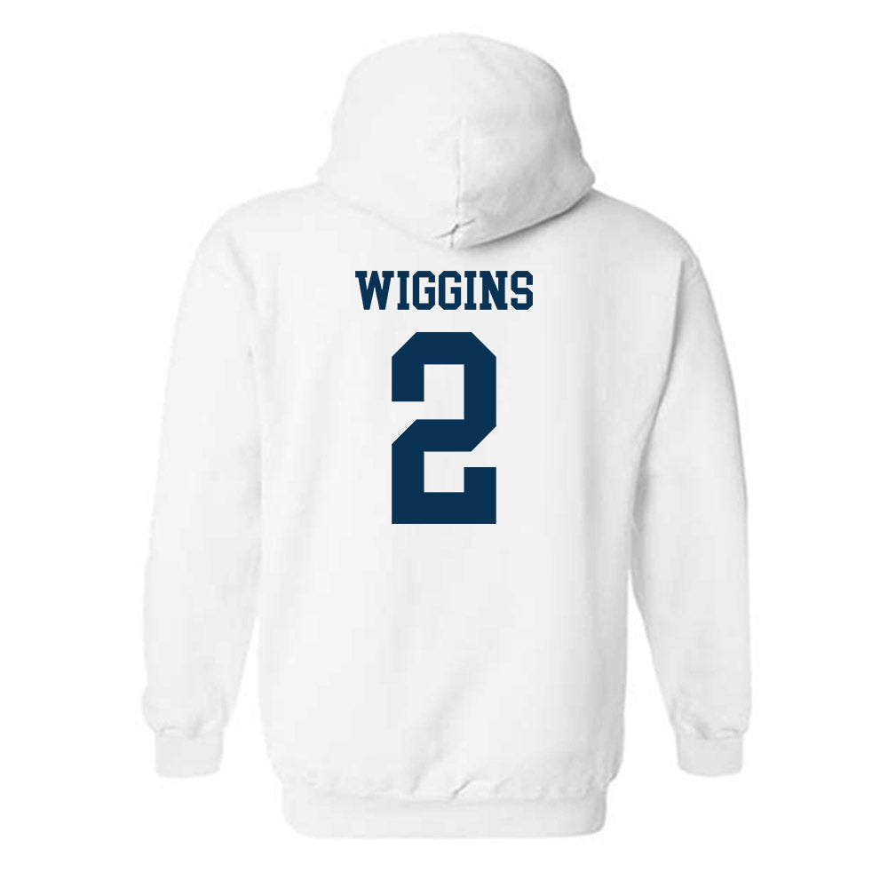 Old Dominion - NCAA Men's Basketball : Zacch Wiggins - Classic Shersey Hooded Sweatshirt-1