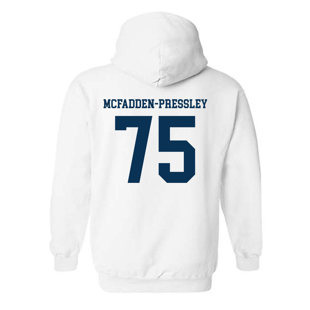 Old Dominion - NCAA Football : Lorenzo McFadden-Pressley - Classic Shersey Hooded Sweatshirt-1