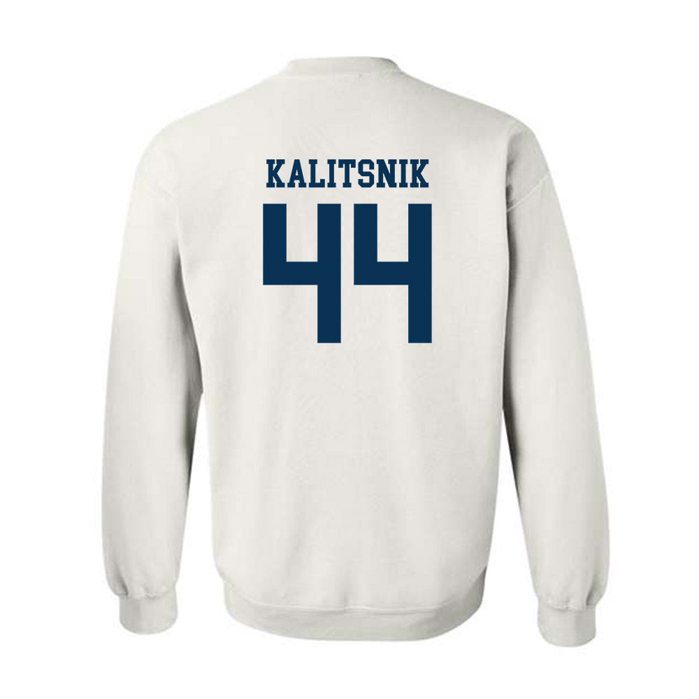 Old Dominion - NCAA Football : Justin Kalitsnik - Classic Shersey Crewneck Sweatshirt-1