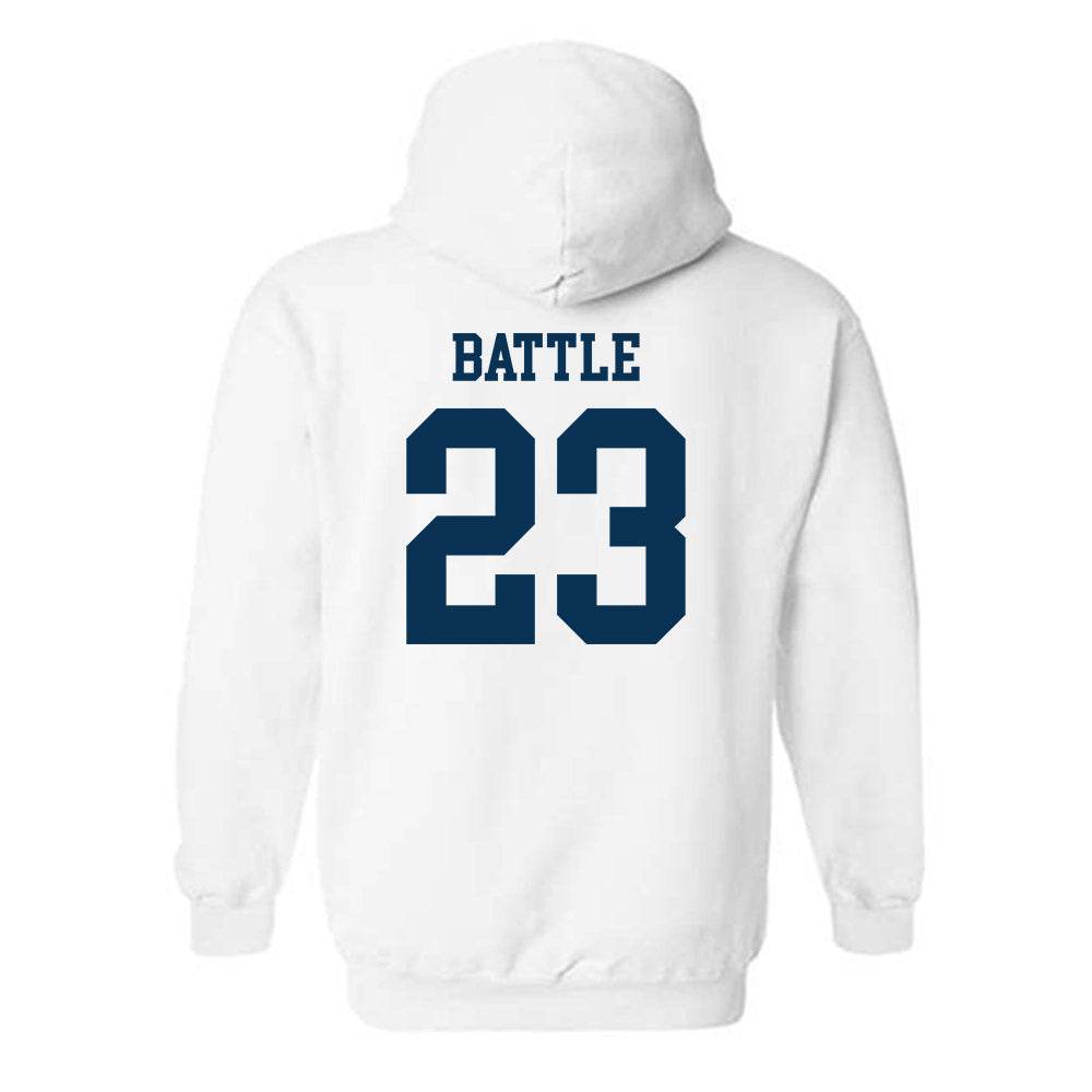 Old Dominion - NCAA Men's Basketball : Jordan Battle - Classic Shersey Hooded Sweatshirt-1
