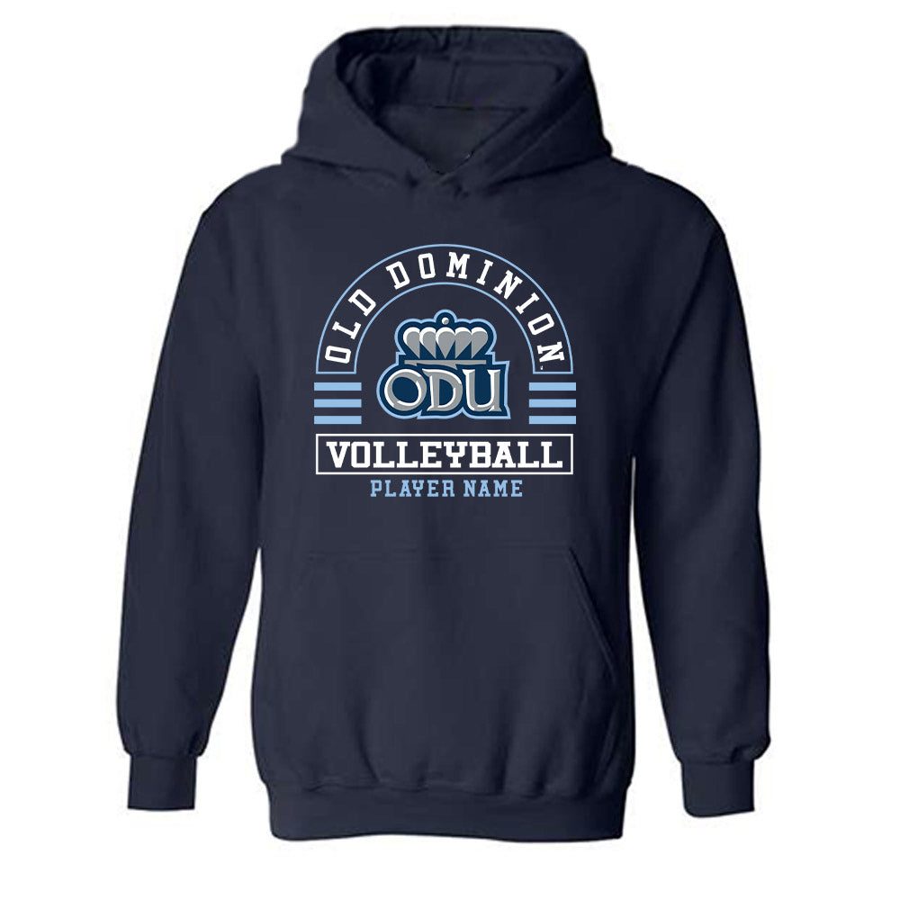 Old Dominion - NCAA Women's Volleyball : Wiktoria Zagumny - Classic Fashion Shersey Hooded Sweatshirt-0