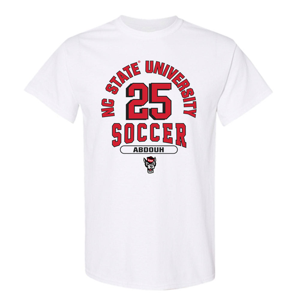 NC State - NCAA Men's Soccer : Adam Abdouh - Classic Shersey T-Shirt-0