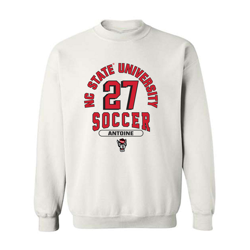 NC State - NCAA Men's Soccer : Nakai Antoine - Classic Shersey Crewneck Sweatshirt-0
