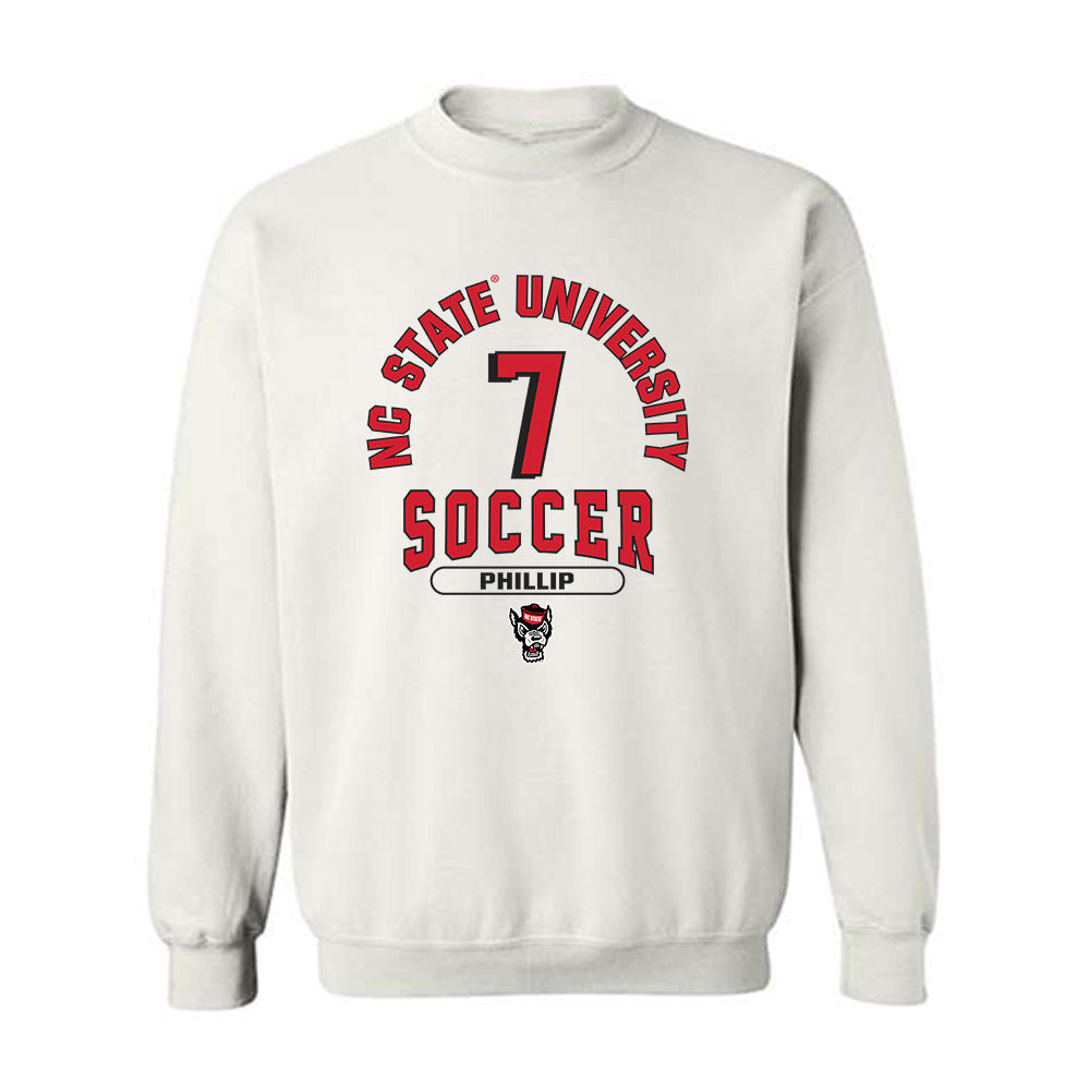 NC State - NCAA Men's Soccer : Donavan Phillip - Classic Shersey Crewneck Sweatshirt-0