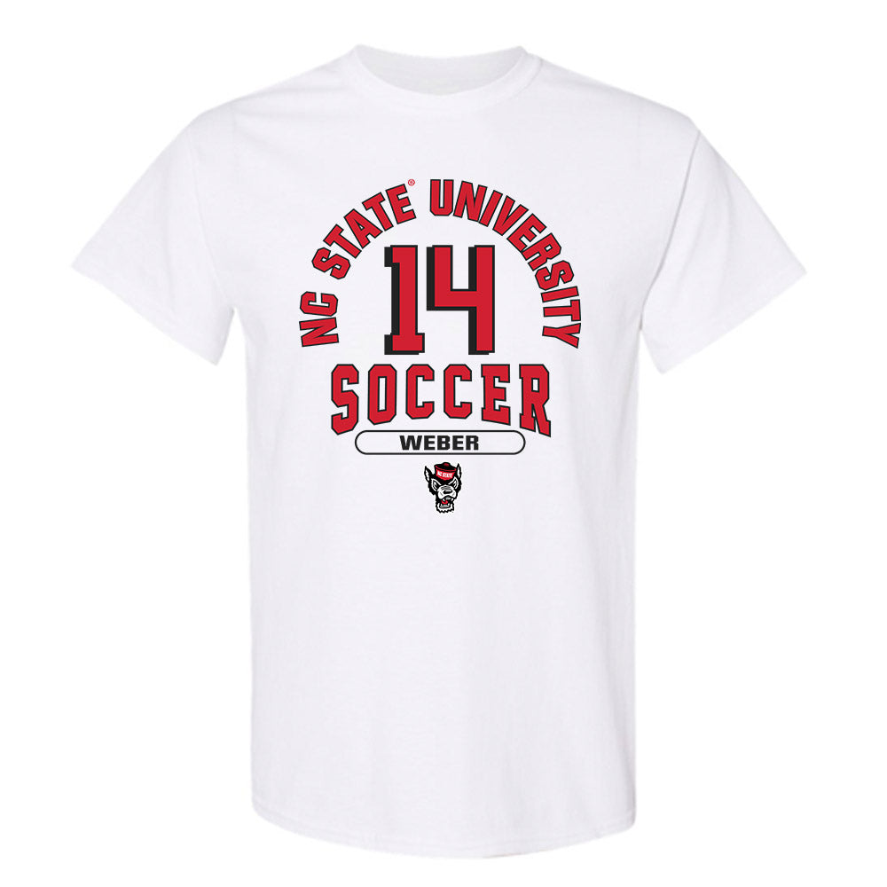 NC State - NCAA Men's Soccer : Moritz Weber - Classic Shersey T-Shirt-0