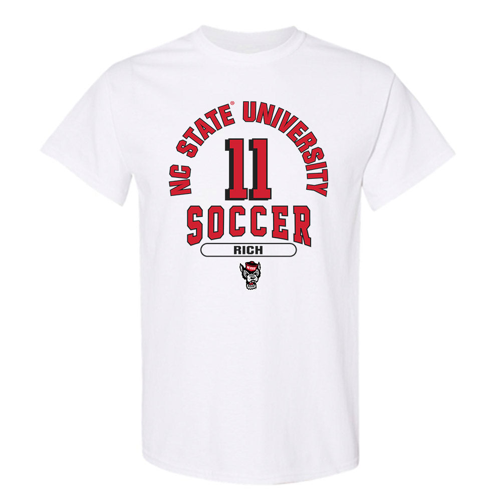 NC State - NCAA Women's Soccer : Eliza Rich - Classic Shersey T-Shirt-0