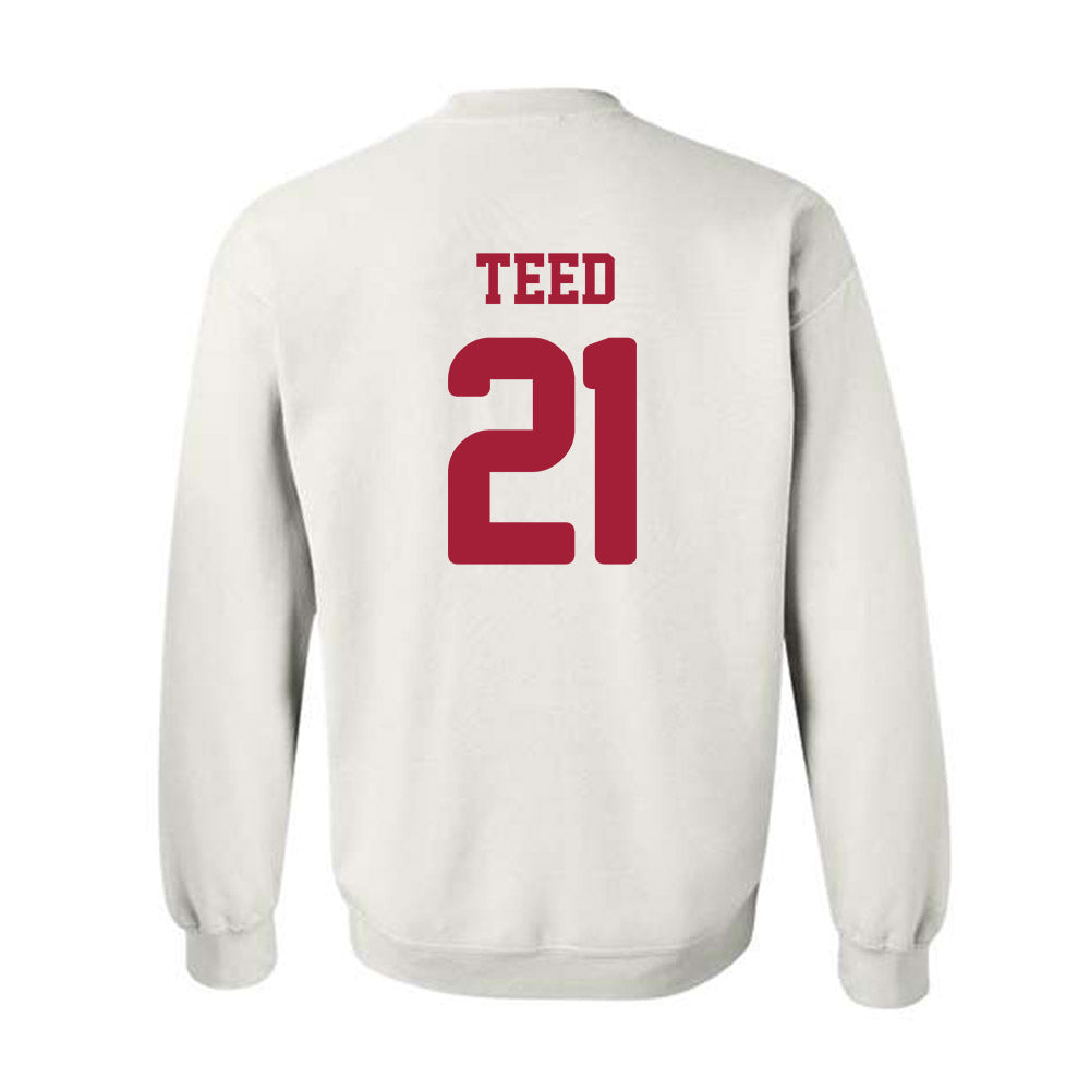 Arkansas - NCAA Women's Soccer : Molly Teed - Replica Shersey Crewneck Sweatshirt-1