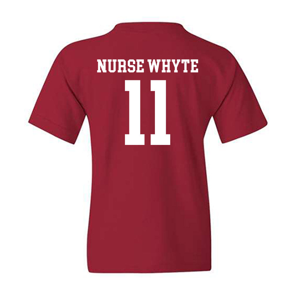 Arkansas - NCAA Women's Soccer : Aniyah Nurse Whyte - Classic Shersey Youth T-Shirt-1