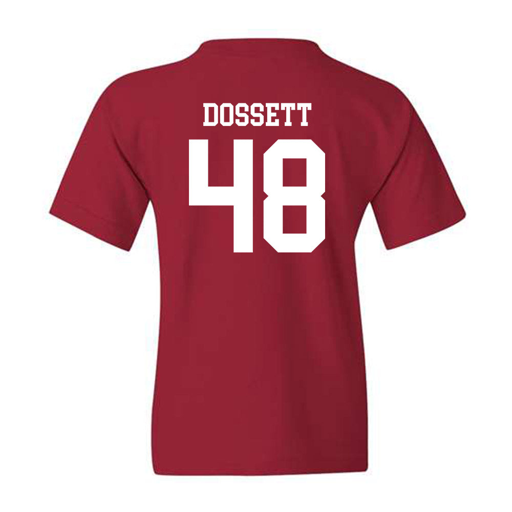 Arkansas - NCAA Baseball : Cooper Dossett - Classic Shersey Youth T-Shirt