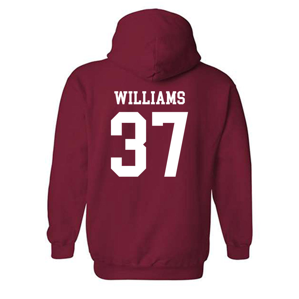 Arkansas - NCAA Baseball : Luke Williams - Classic Shersey Hooded Sweatshirt