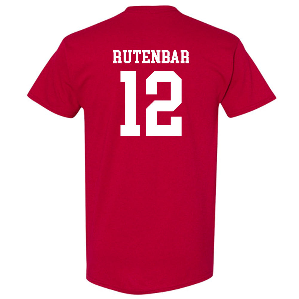 Arkansas - NCAA Baseball : Carter Rutenbar - Classic Shersey T-Shirt-1
