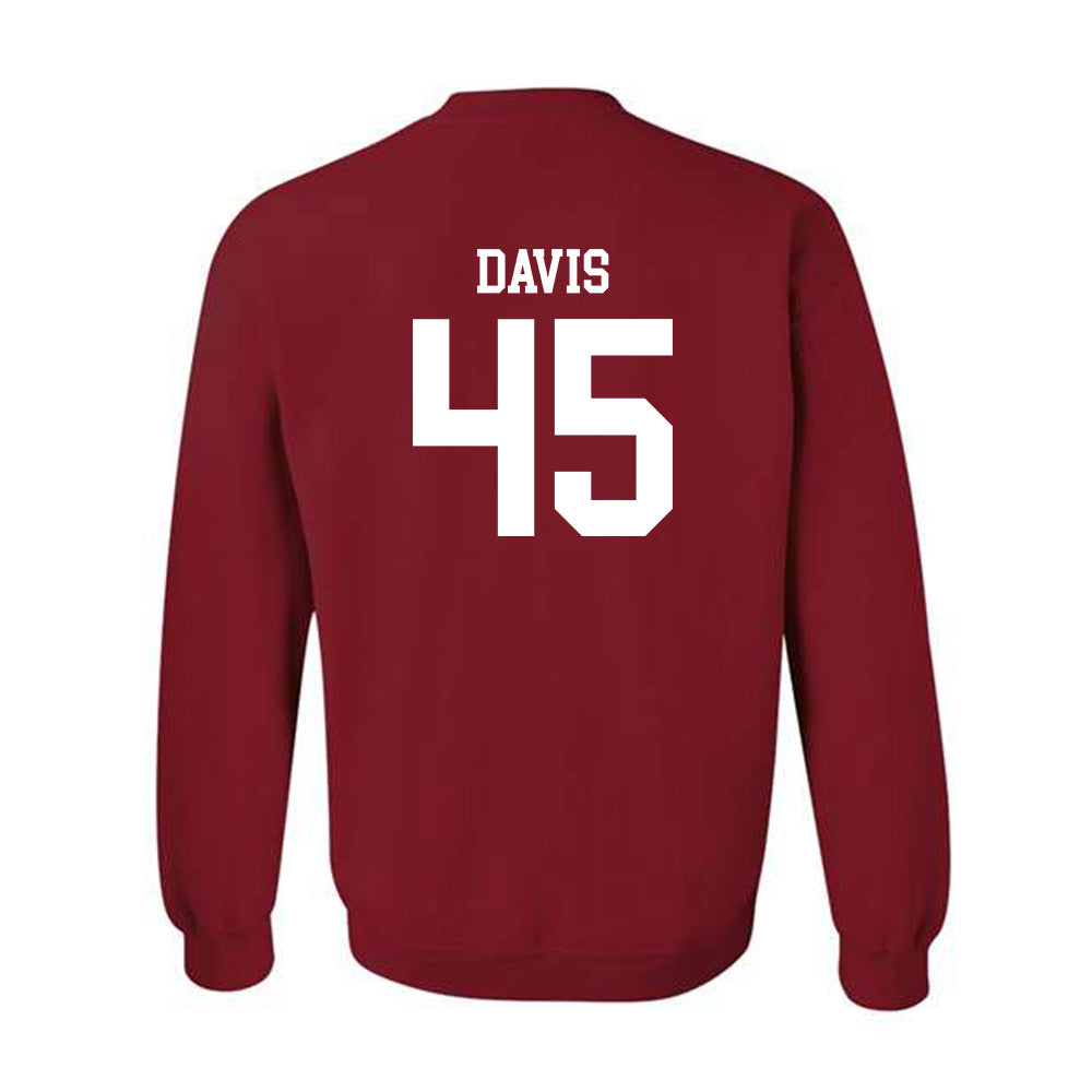 Arkansas - NCAA Football : Preston Davis - Classic Shersey Crewneck Sweatshirt