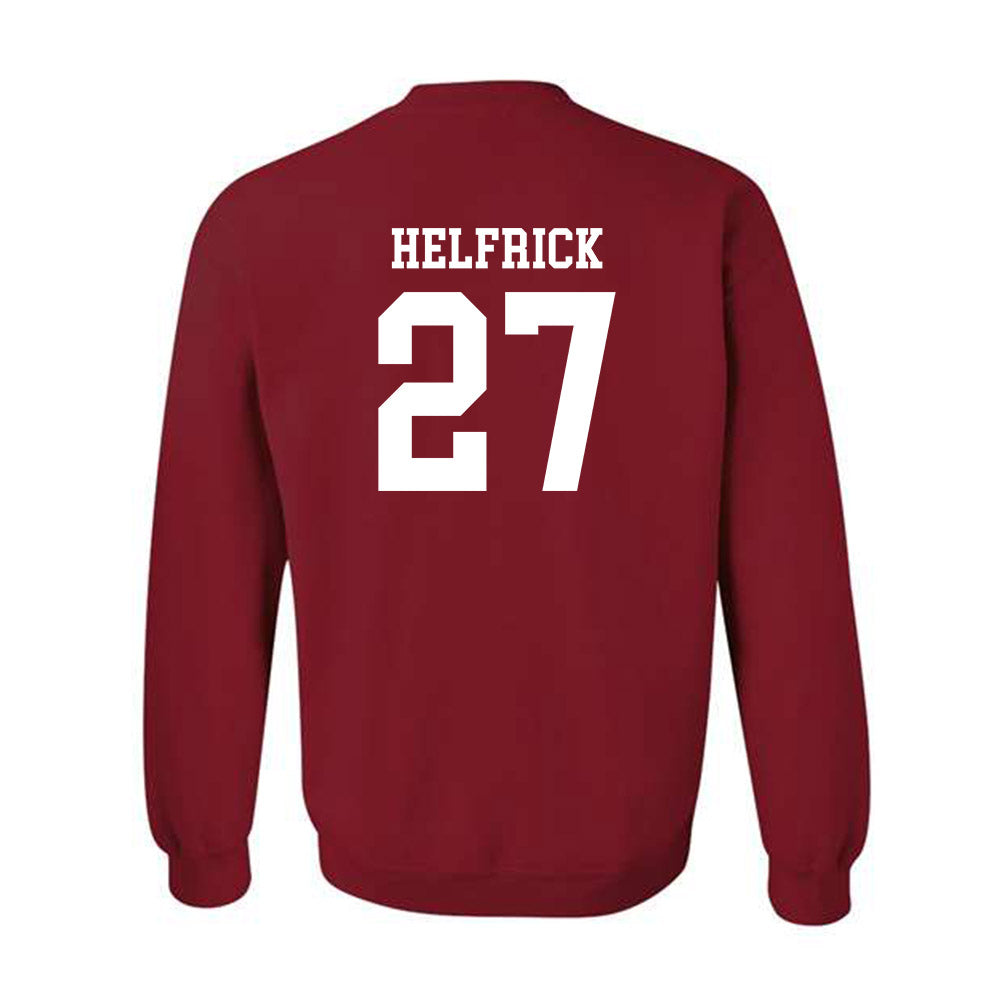 Arkansas - NCAA Baseball : Ryder Helfrick - Classic Shersey Crewneck Sweatshirt