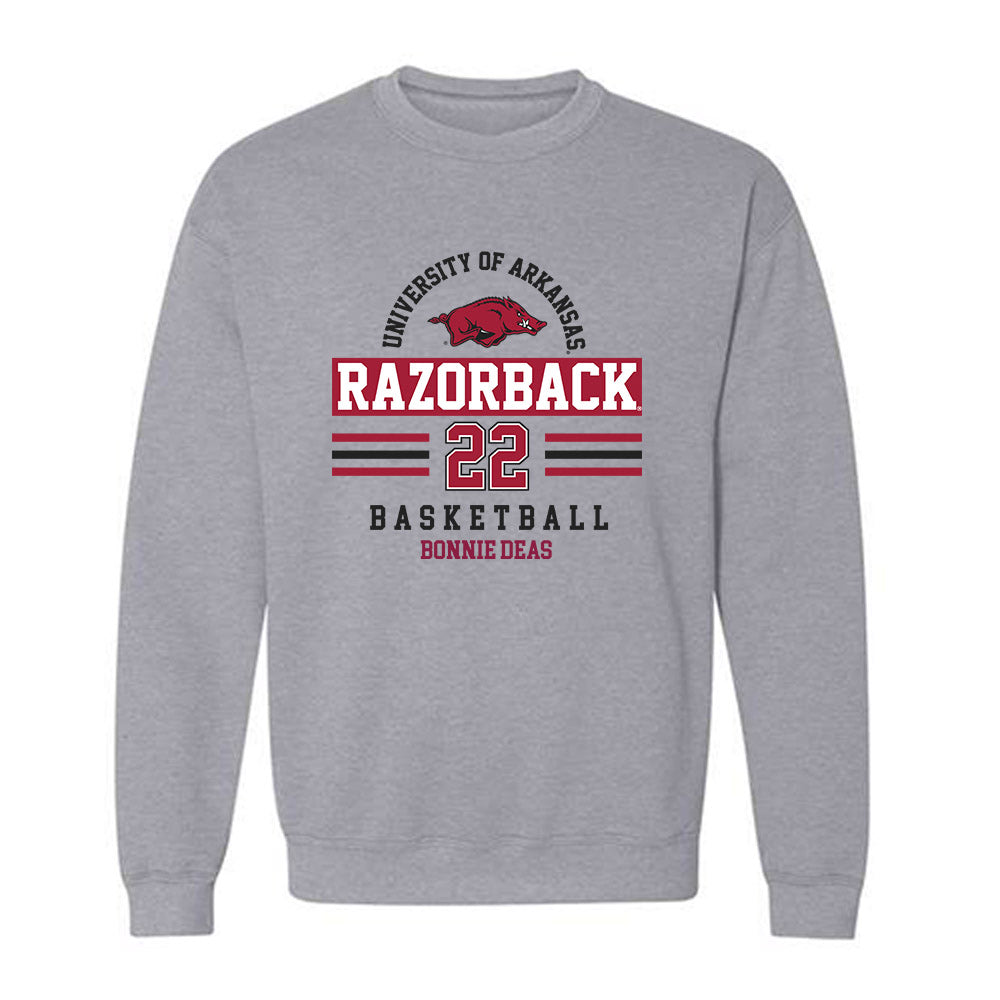 Arkansas - NCAA Women's Basketball : Bonnie Deas - Classic Fashion Shersey Crewneck Sweatshirt-0