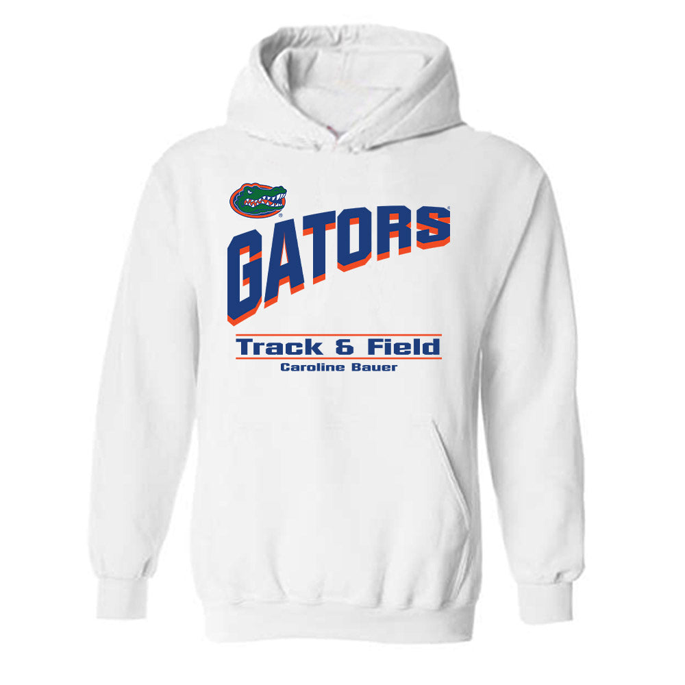 Florida - NCAA Women's Track & Field : Caroline Bauer - Hooded Sweatshirt