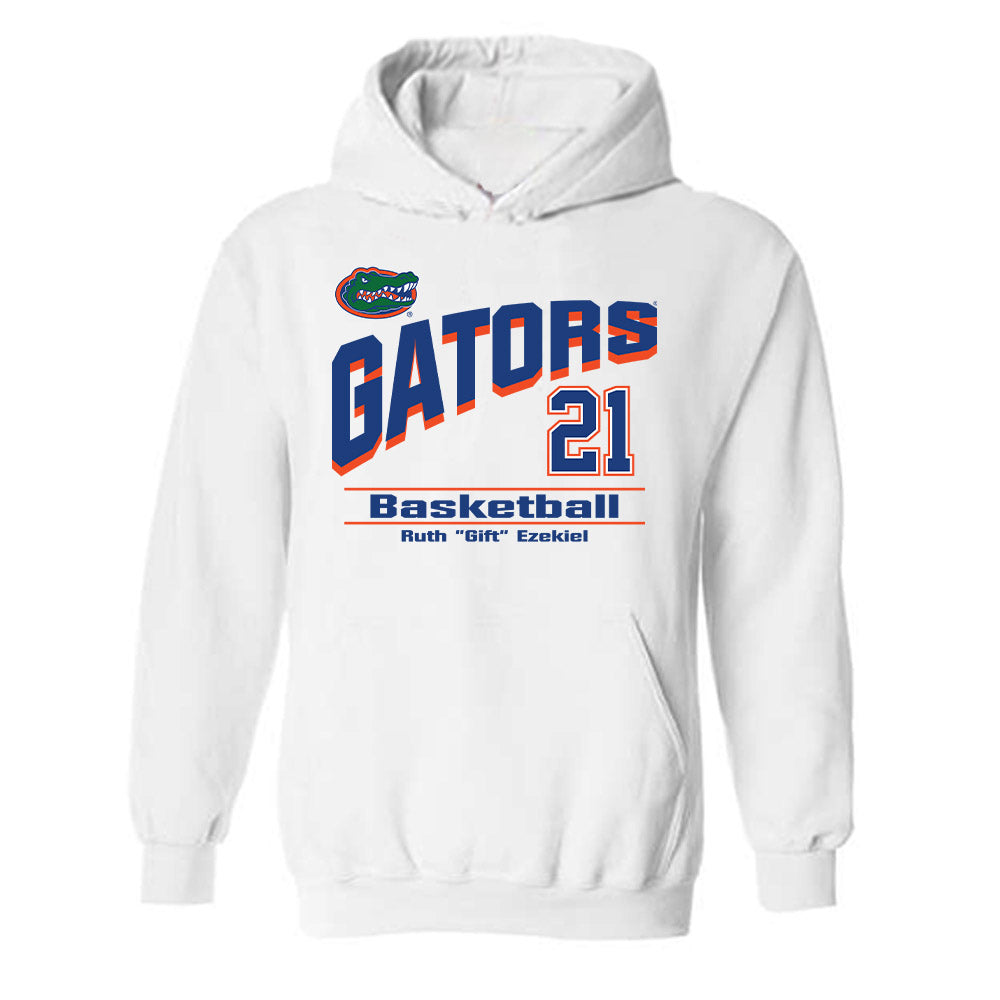 Florida - NCAA Women's Basketball : Ruth "Gift" Ezekiel - Classic Shersey Hooded Sweatshirt-0