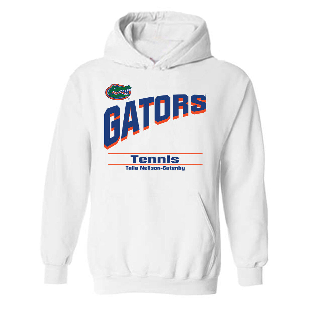 Florida - NCAA Women's Tennis : Talia Neilson-Gatenby - Classic Shersey Hooded Sweatshirt