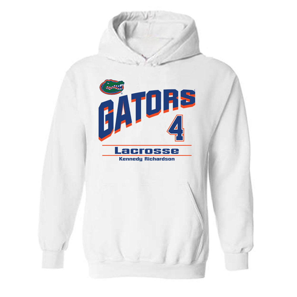 Florida - NCAA Women's Lacrosse : Kennedy Richardson - Classic Shersey Hooded Sweatshirt-0