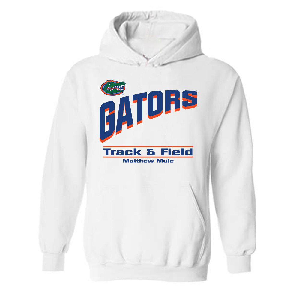 Florida - NCAA Men's Track & Field : Matthew Mule - Classic Shersey Hooded Sweatshirt-0