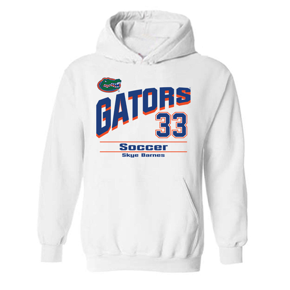 Florida - NCAA Women's Soccer : Skye Barnes - Classic Shersey Hooded Sweatshirt