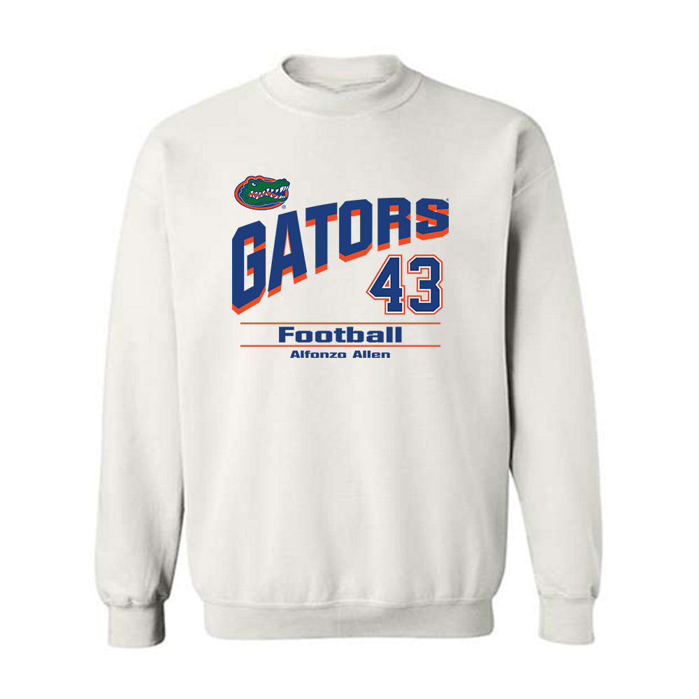 Florida - NCAA Football : Alfonzo Allen - Classic Shersey Crewneck Sweatshirt-0