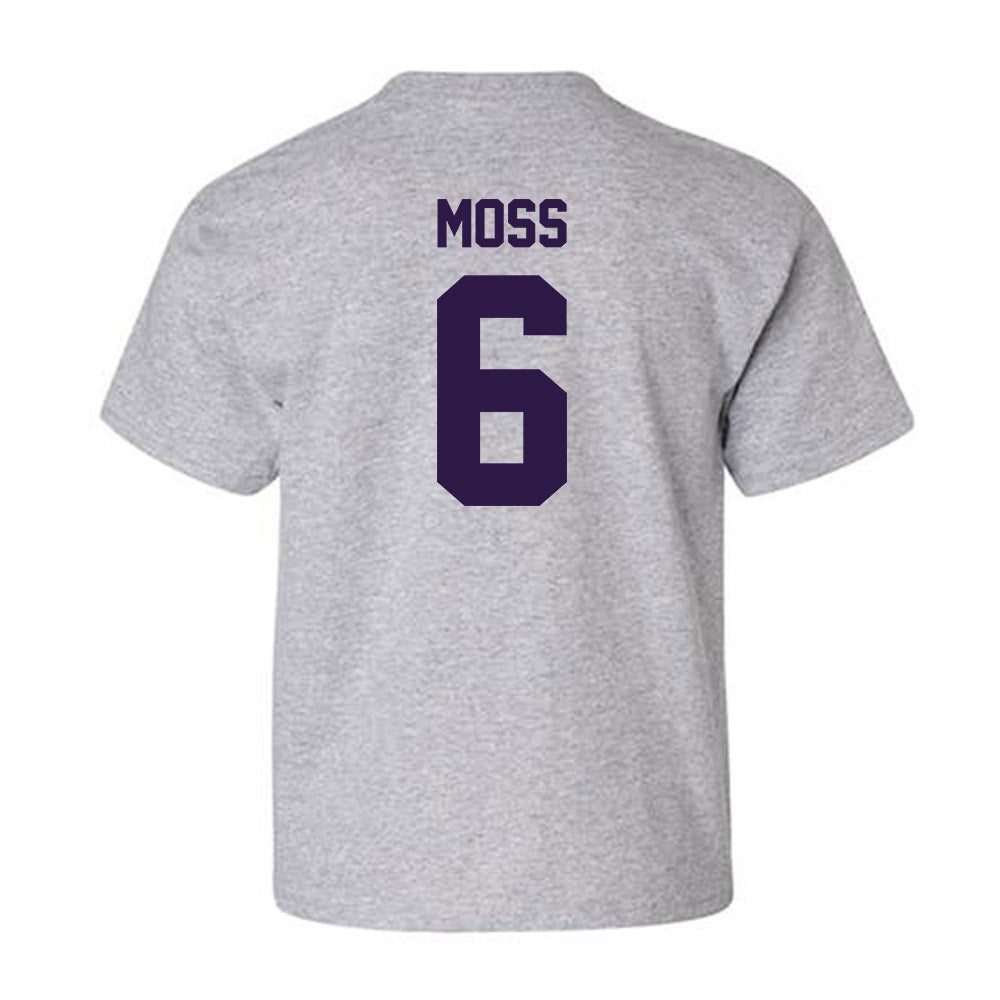 Kansas State - NCAA Football : Qua Moss - Classic Shersey Youth T-Shirt-1