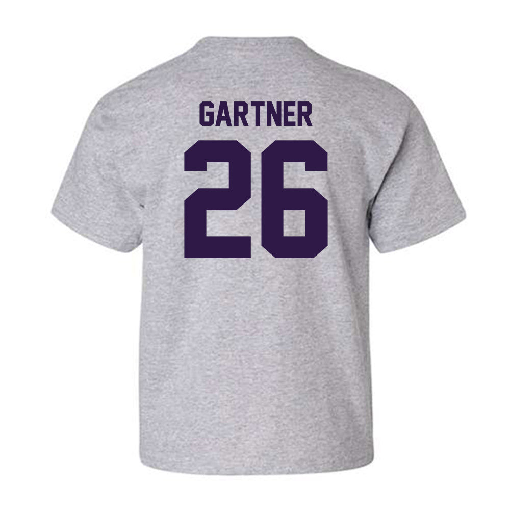 Kansas State - NCAA Baseball : Noah Gartner - Classic Shersey Youth T-Shirt-1