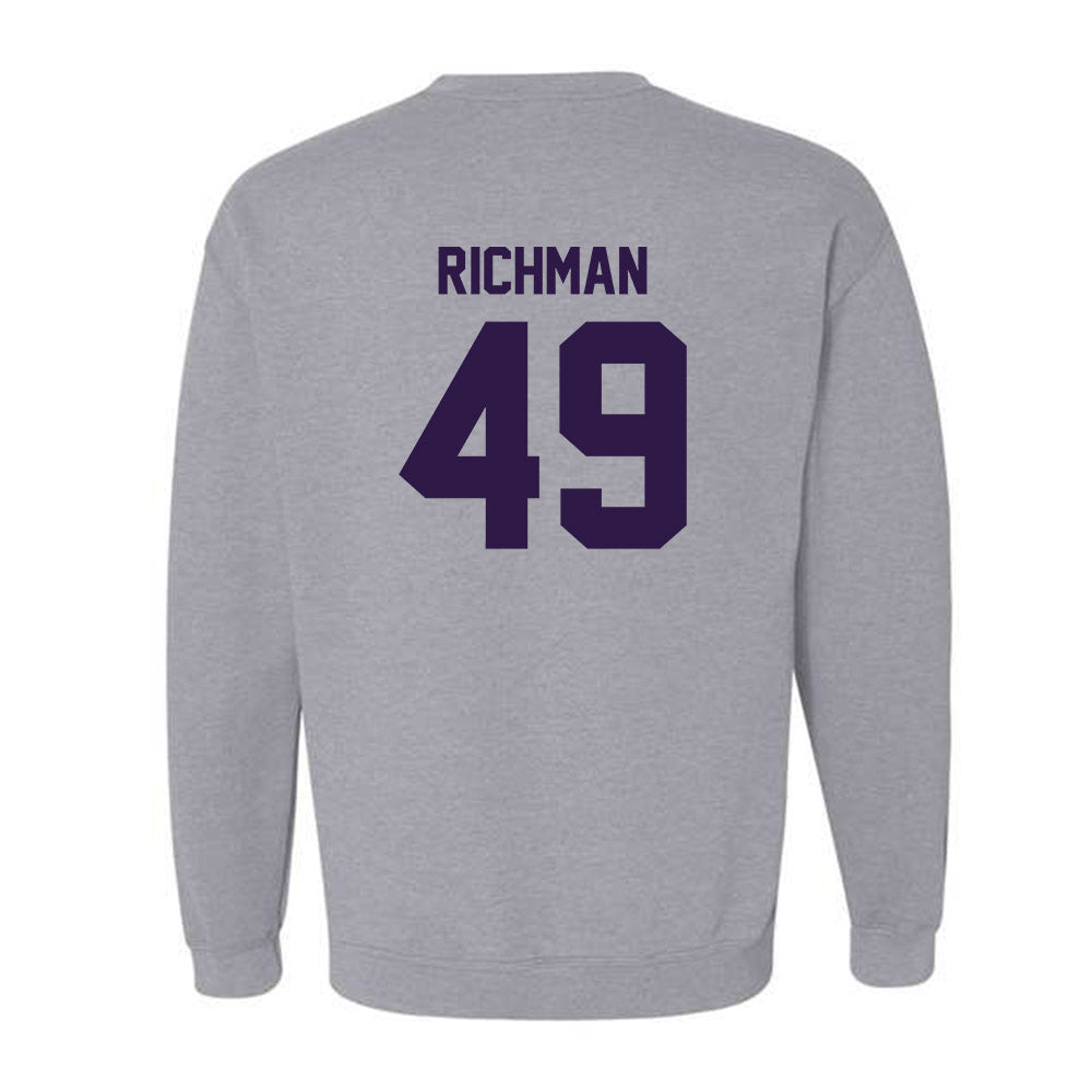 Kansas State - NCAA Football : Maguire Richman - Classic Shersey Crewneck Sweatshirt-1