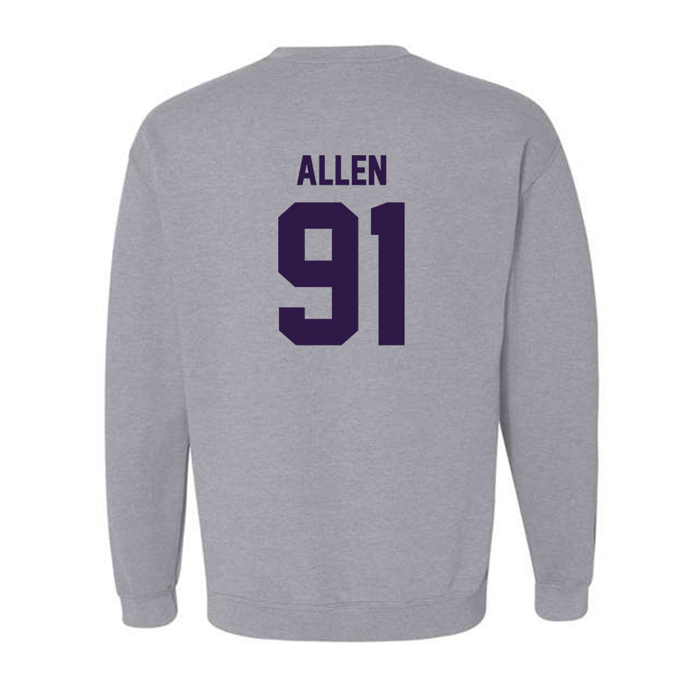 Kansas State - NCAA Football : Jordan Allen - Classic Shersey Crewneck Sweatshirt-1