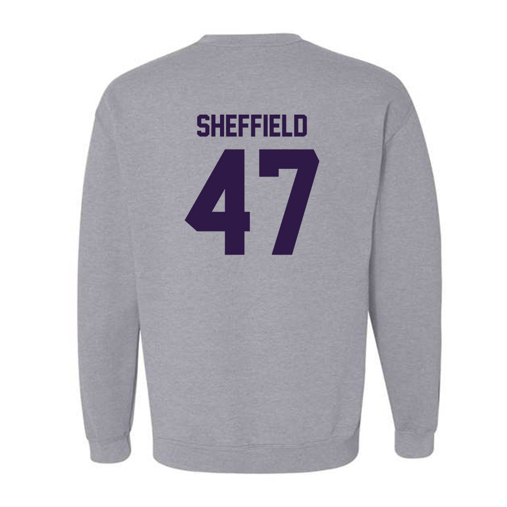 Kansas State - NCAA Baseball : Lincoln Sheffield - Classic Shersey Crewneck Sweatshirt-1